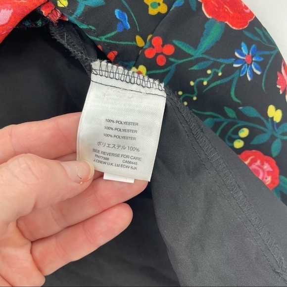 J. Crew Floral Flutter Dress NWT - Picture 11 of 13